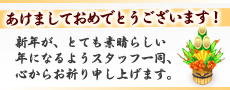 あけましておめでとうございます